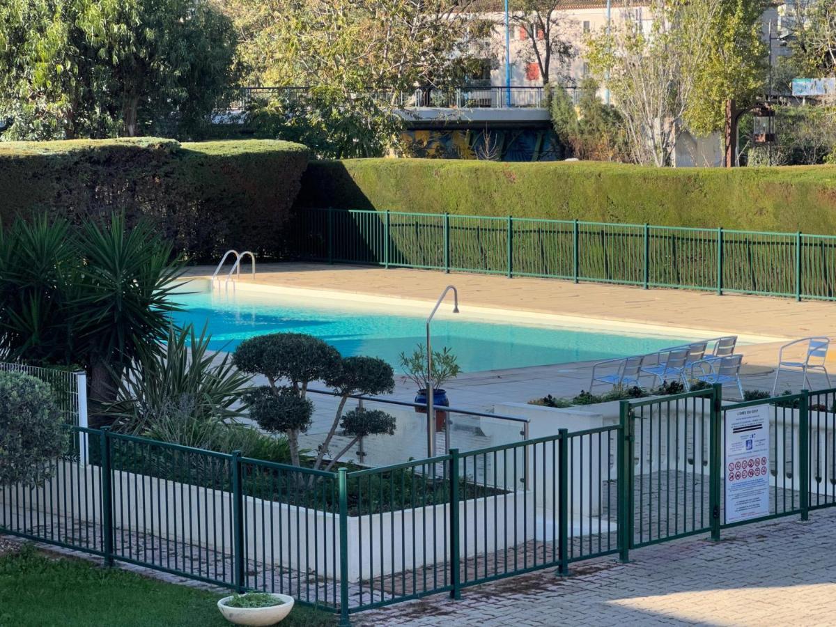 T2 Avec Veranda Et Piscine A Mandelieu La Napoule 外观 照片